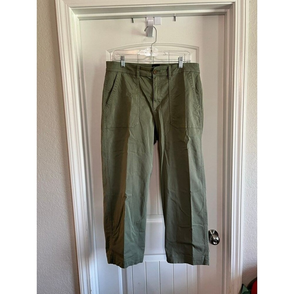 GAP Women's Olive Green Casual Pants Size 12